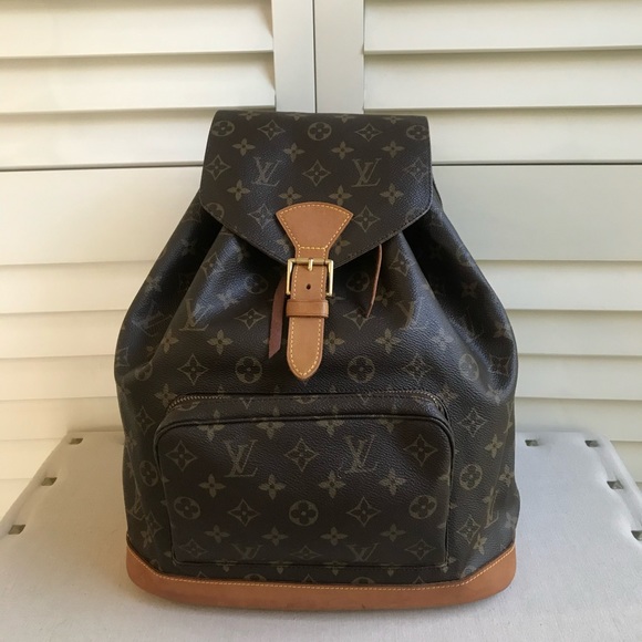 Louis Vuitton monogram montsouris backpack Gm - Picture 1 of 7